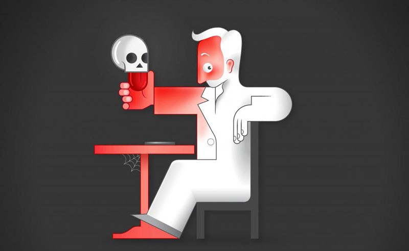 Happy and creepy Halloween ! A Cassandre tribute…