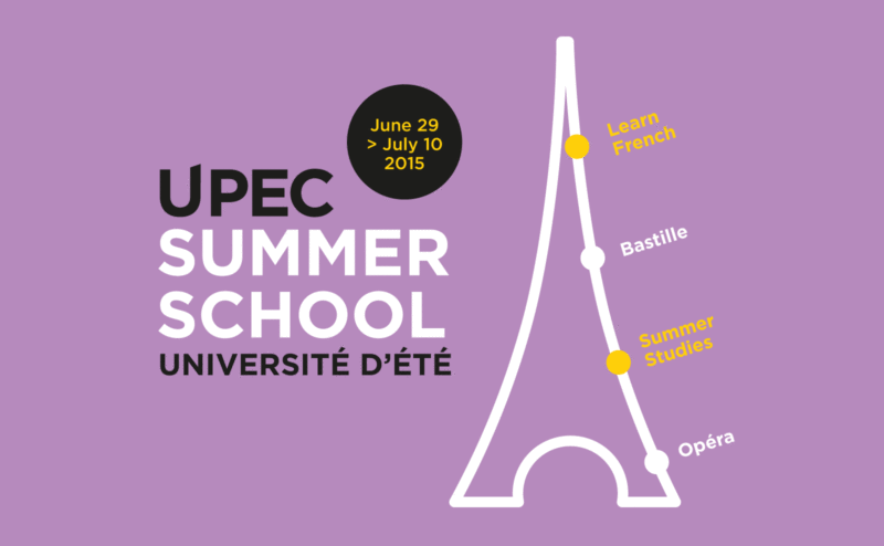 Affiche Université d&rsquo;été de l&rsquo;UPEC (Update)