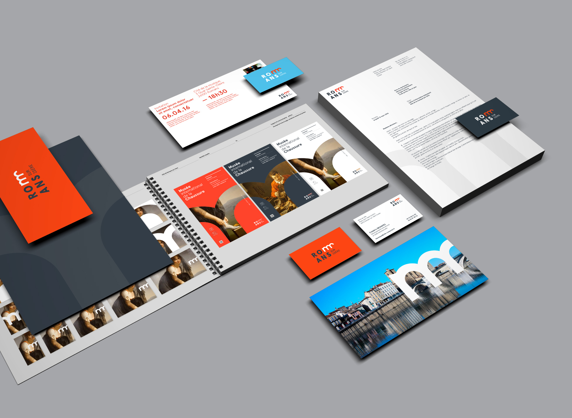 charte graphique ville de romans sur isère