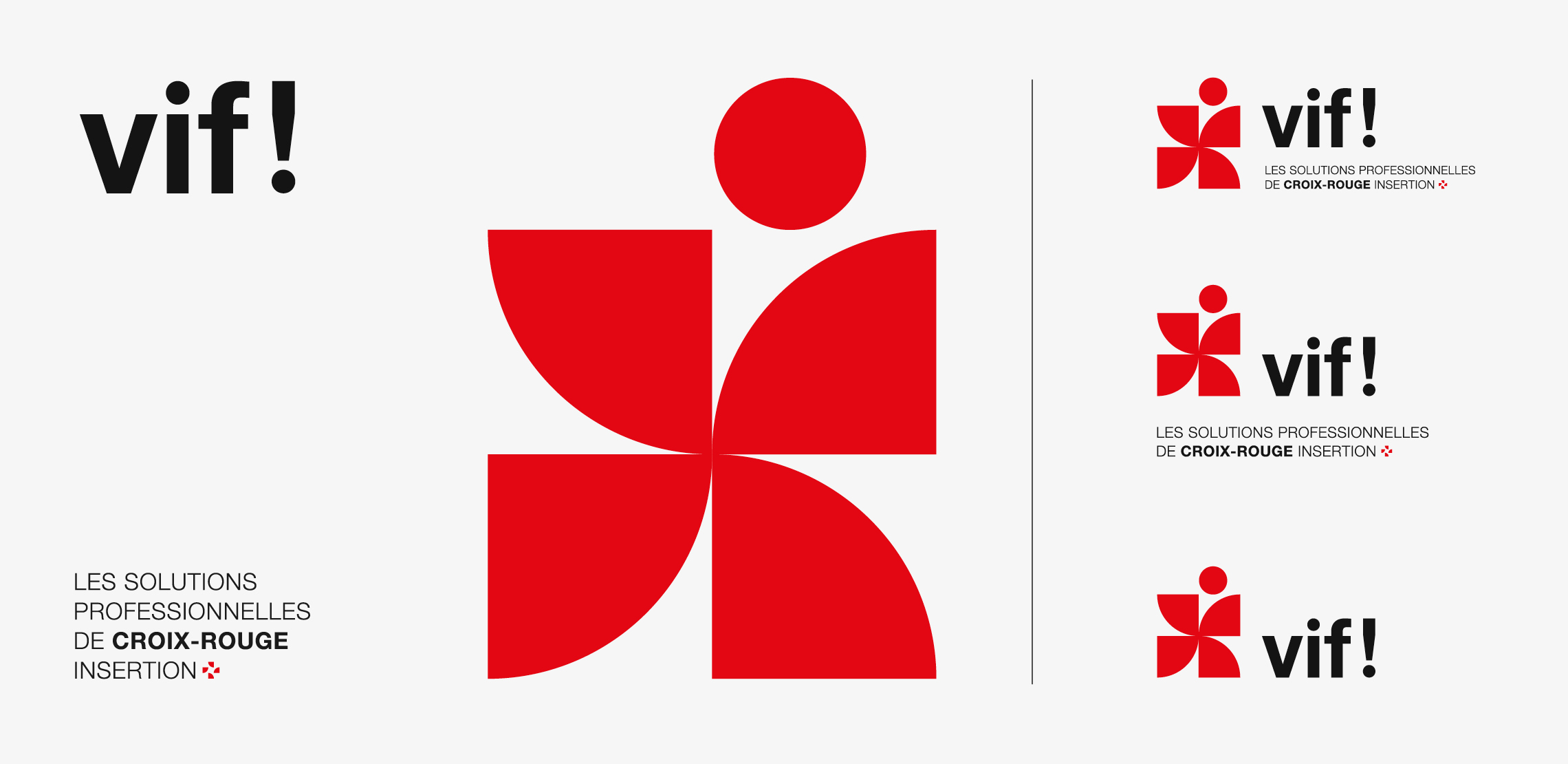 Croix-rouge-vif-architecture-marque-logo- architecture de marque NGO branding ONG