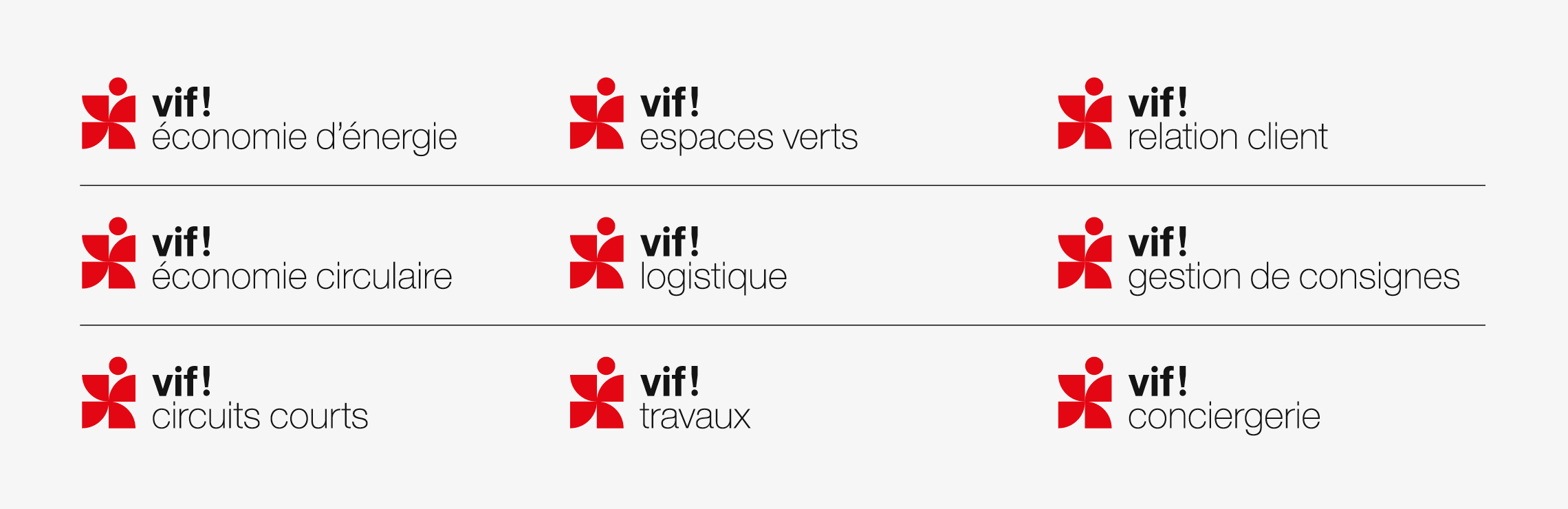 Croix-rouge-vif-architecture-marque brand architecture design logos