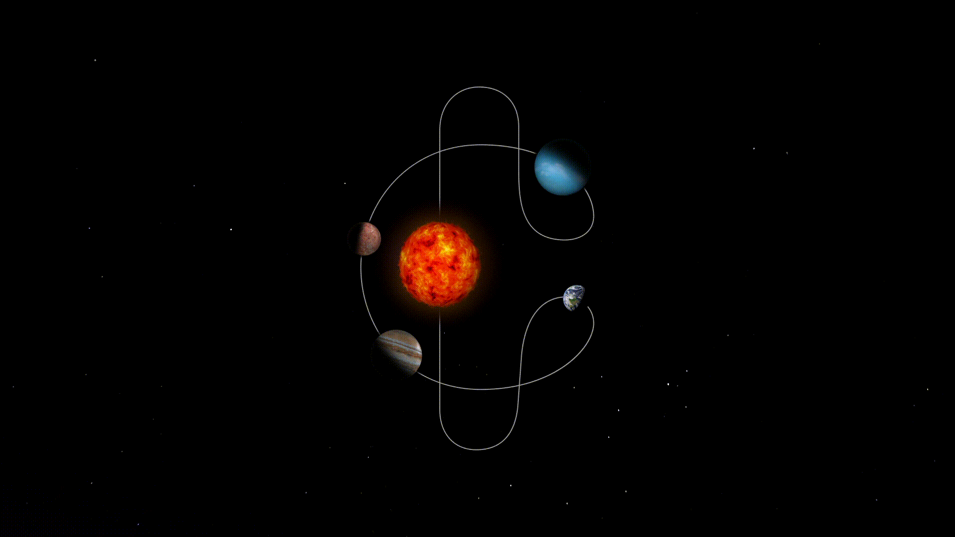Solar system loop