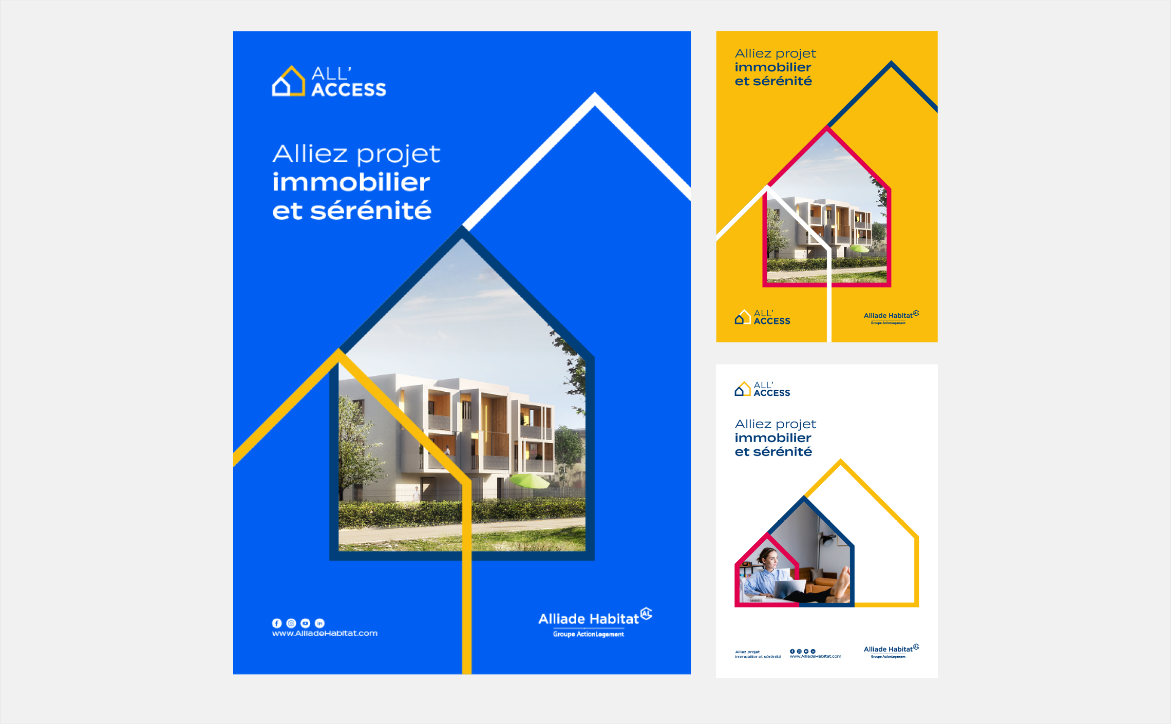 ##_Branding-immobilier-ALLAccess-logotype-identity-poster-logo ##_Branding-immobilier-ALLAccess-logotype-identity-poster-logo