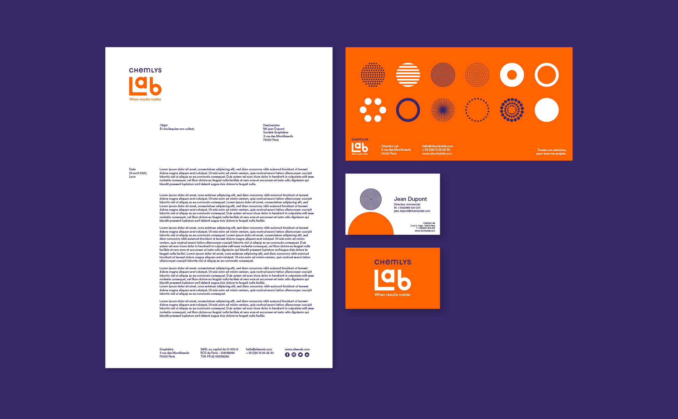 chemlys-lab-identite-visuelle-illustration-papeterie