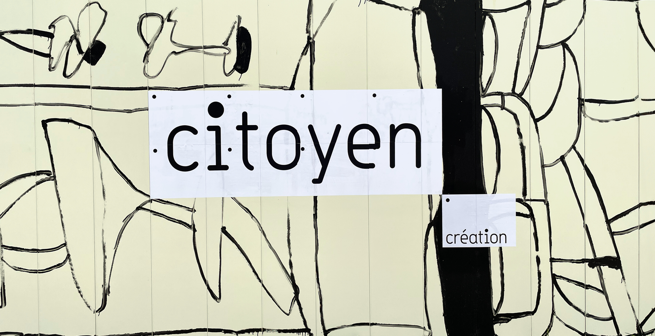 palissade signalétique urbaine graphisme