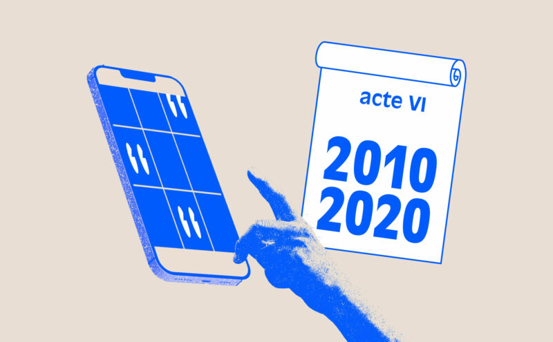 Acte VI – La décennie des réseaux sociaux et le règne typographique